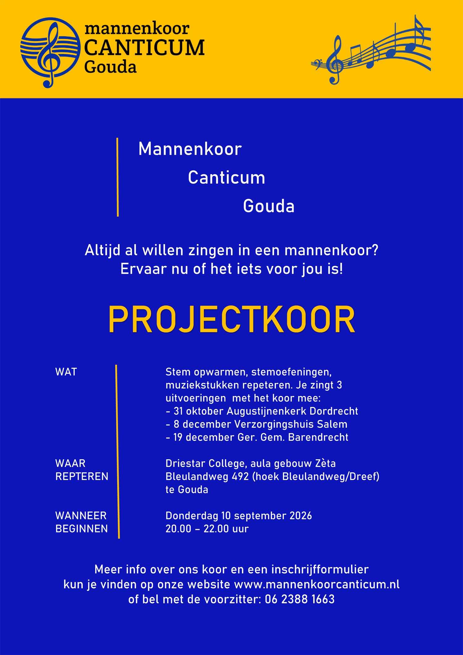 Projectkoor 2026 2